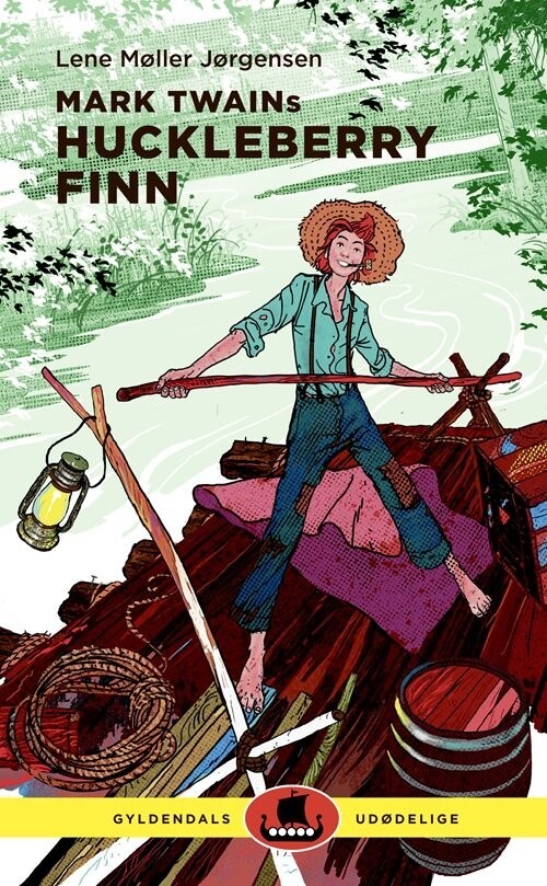 Mark Twains Huckleberry Finn - Lene Møller Jørgensen - Bog