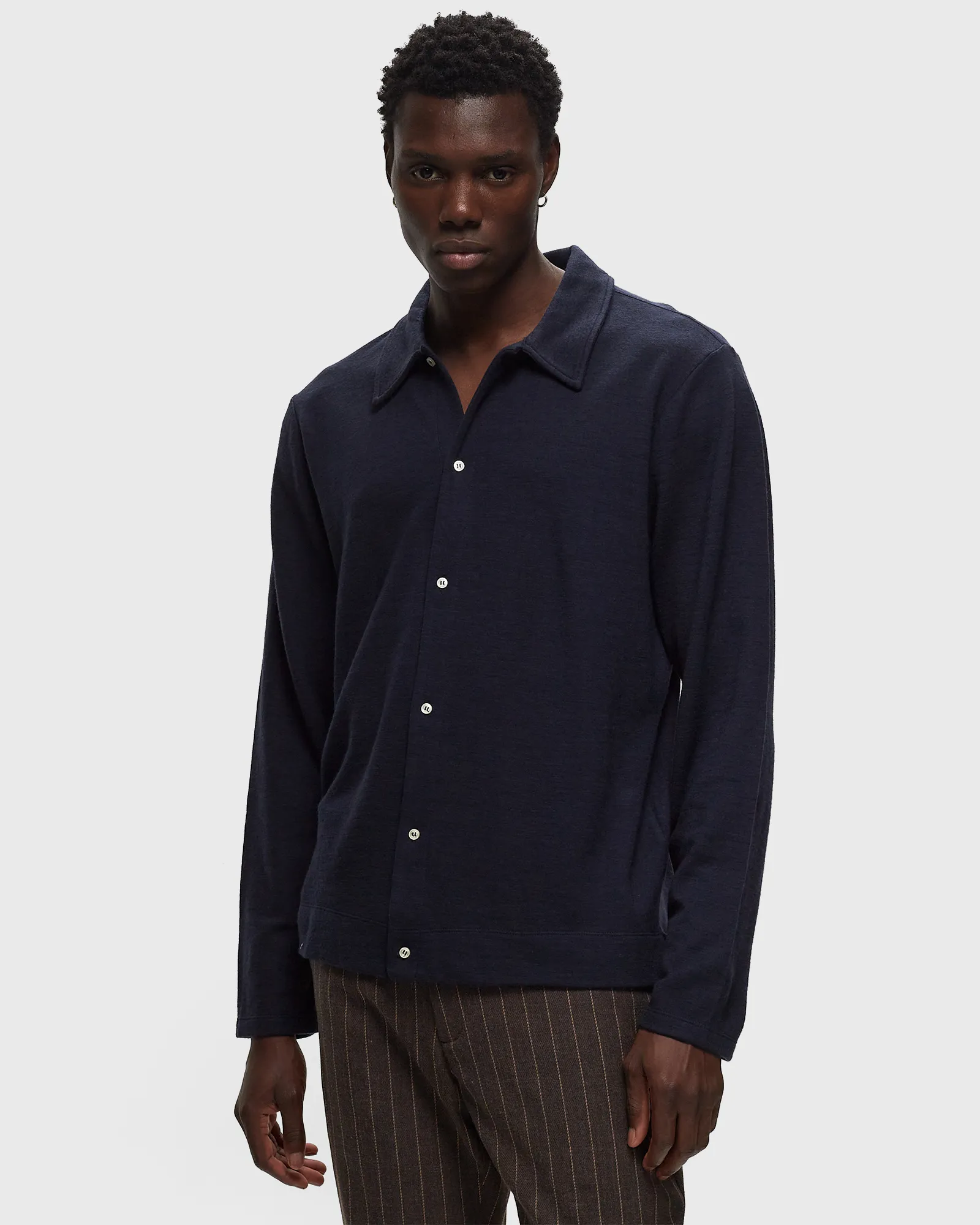 Officine Générale BRENT POLO DOBLE FACE FELT WO