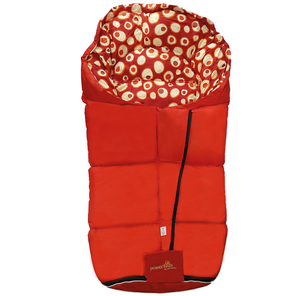 Odenwälder BabyNest Odenwälder 12256-360 Fußsack Powerkids rot