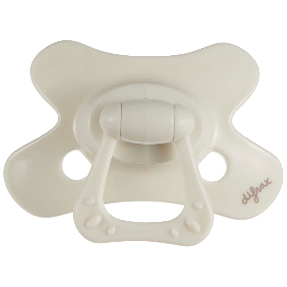 Difrax fopspeen Dental Pure 12+ maanden wit