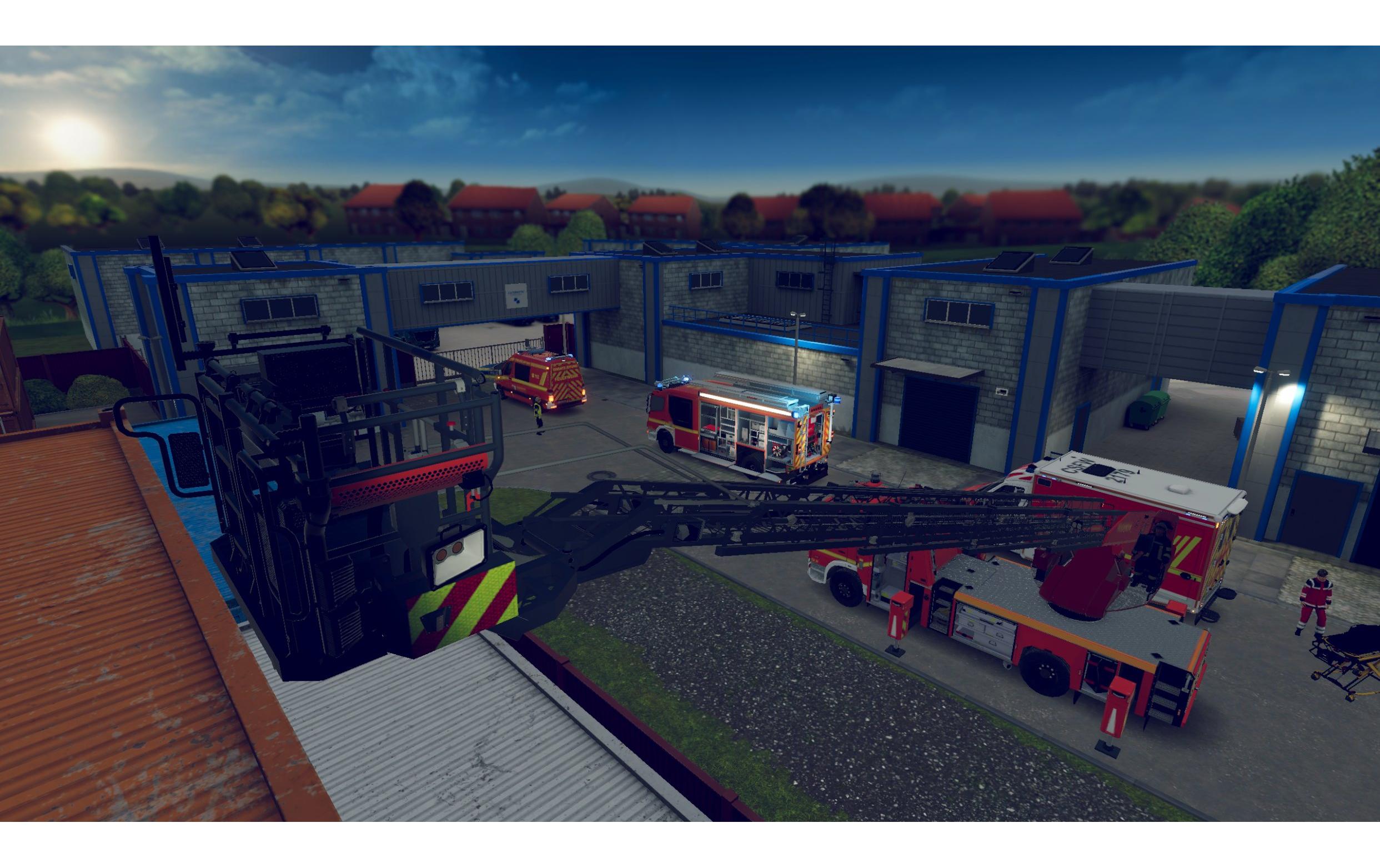 Notruf 112 - Der AngriffstruppFeuerwehrsimulationsspiel für die Switch