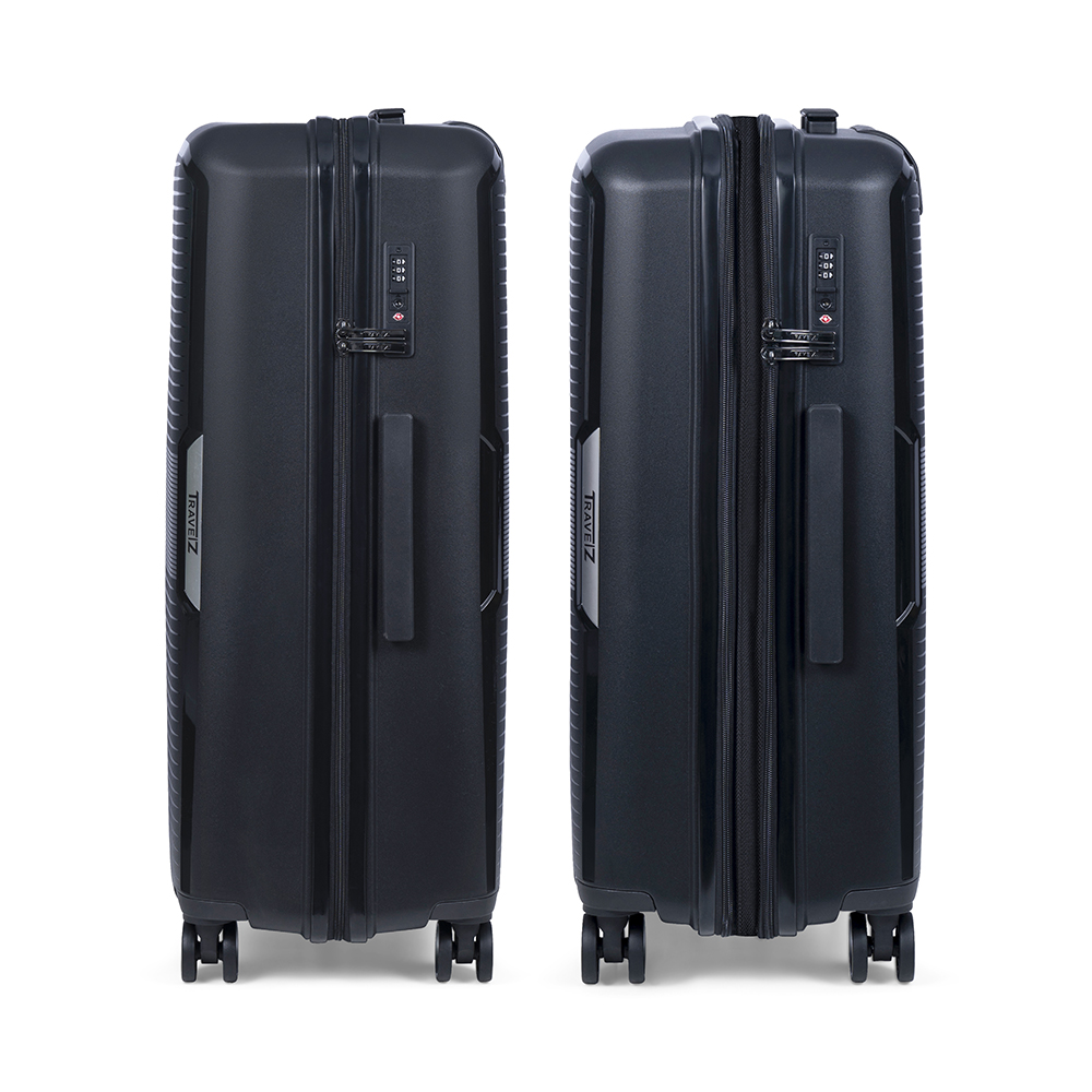 TravelZ Swinger 2-delige kofferset - Black