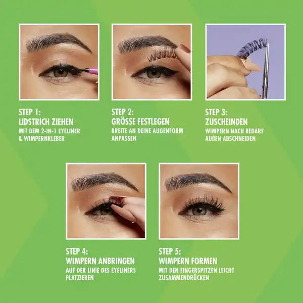 Jumbo Lash 2-in-1 Eyeliner & Wimpernkleber Baddest Black