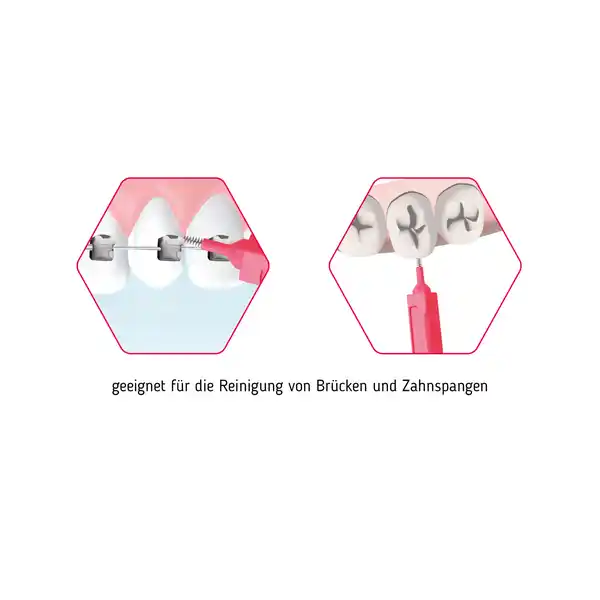 Premium Interdentalbürsten ISO 3 mittel