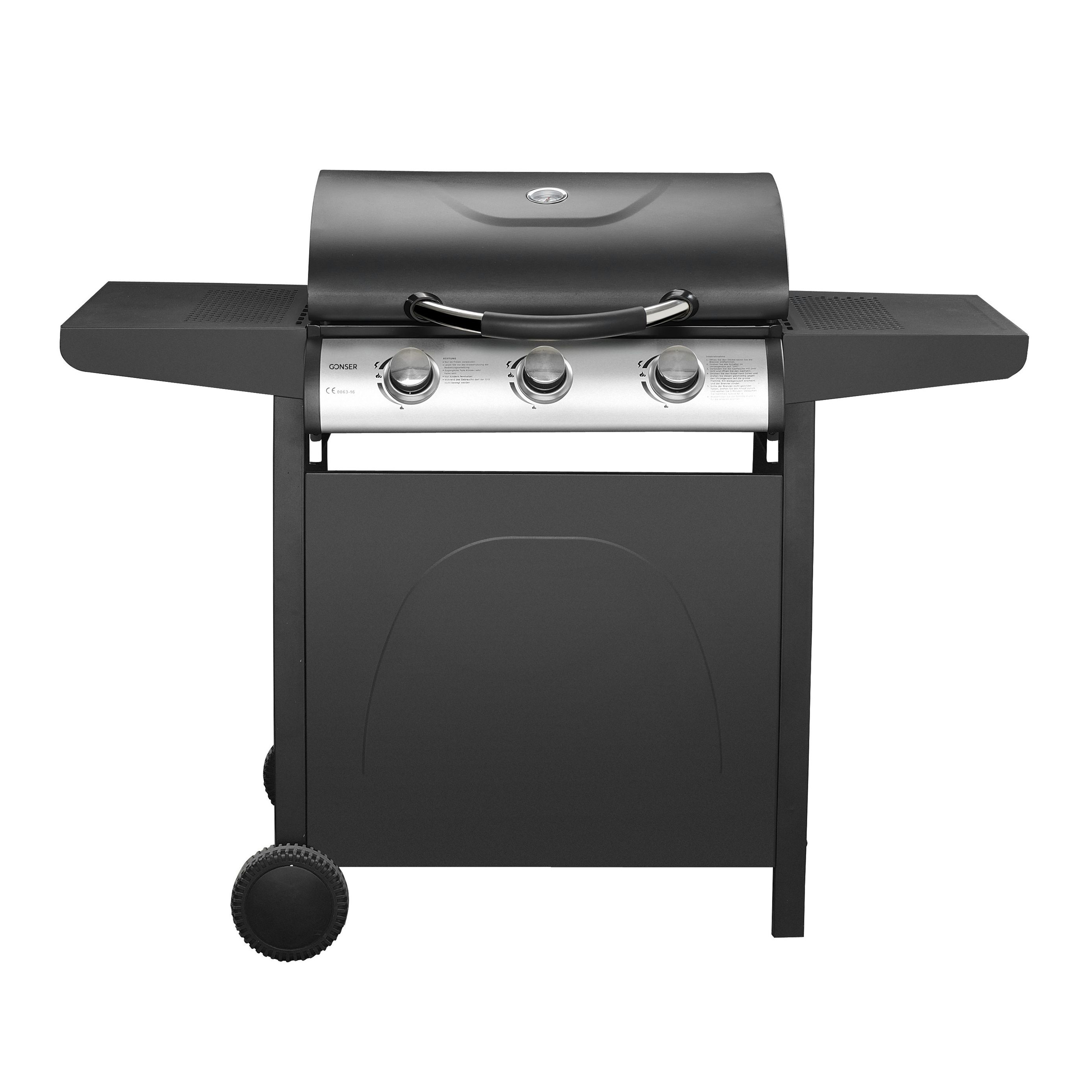 Gasgrill BBQ 3 Brenner