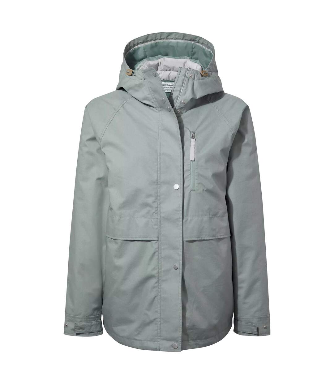 Craghoppers - Veste imperméable SALTAIRE - Femme (Gris bleu / Gris pâle) - UTCG1928