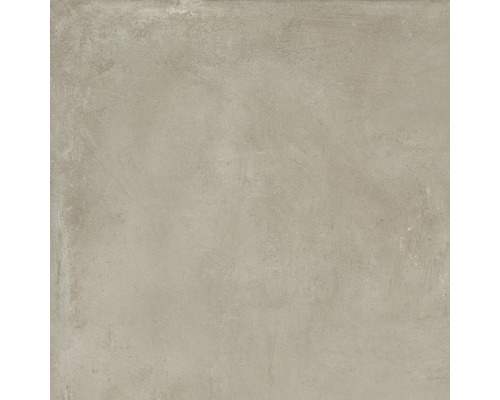 FLAIRSTONE porseleinen terrastegel, betonbeige, gerectificeerde rand, 60 x 60 x 2 cm