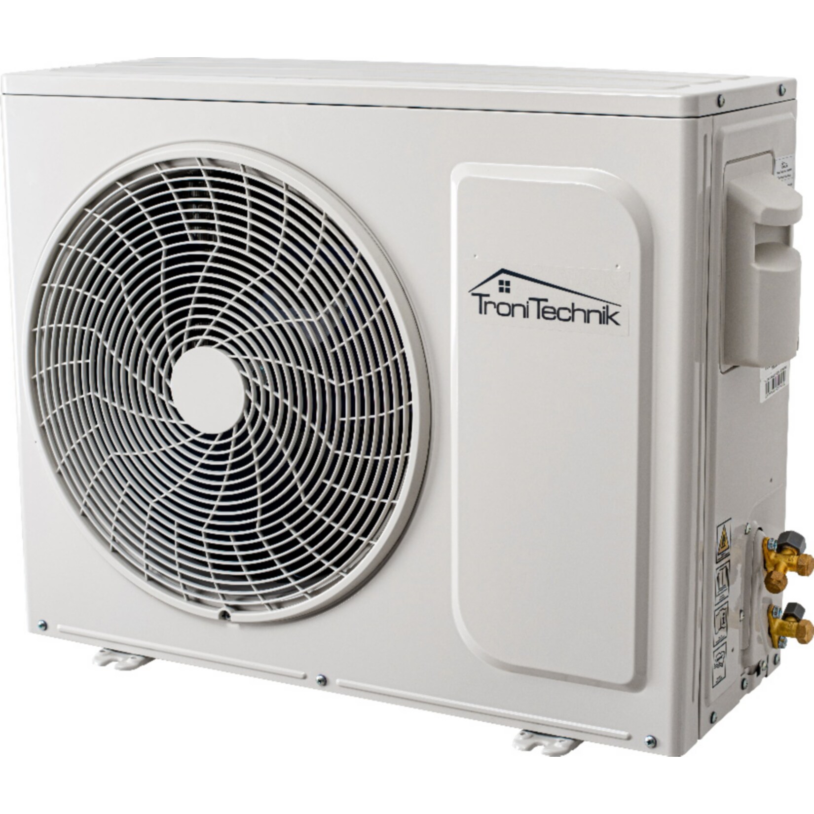 TroniTechnik® Split Klimaanlage REYKIR 9000 BTU Inverter Klimagerät, SMART, UVC Luftreinigung, 5m Leitung, Zubehör, Wandhalterung