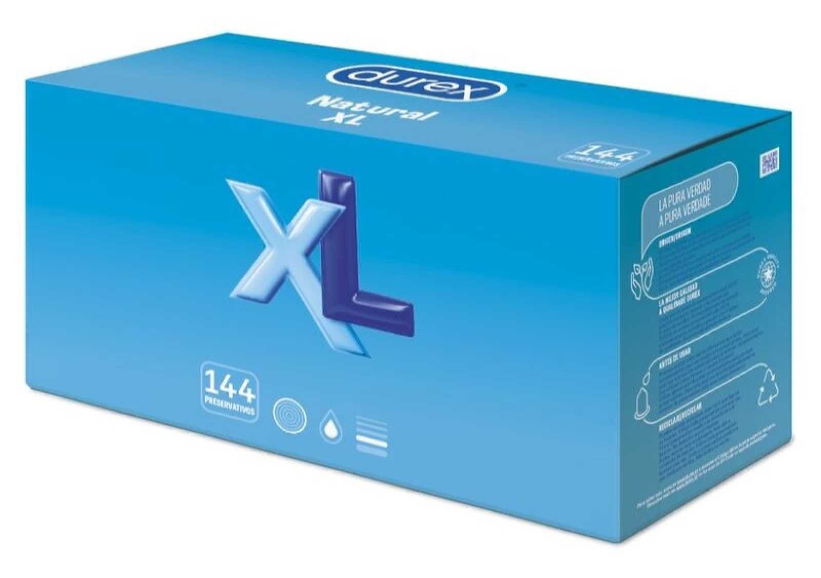 Durex Durex Extra Grande 144 unidades.