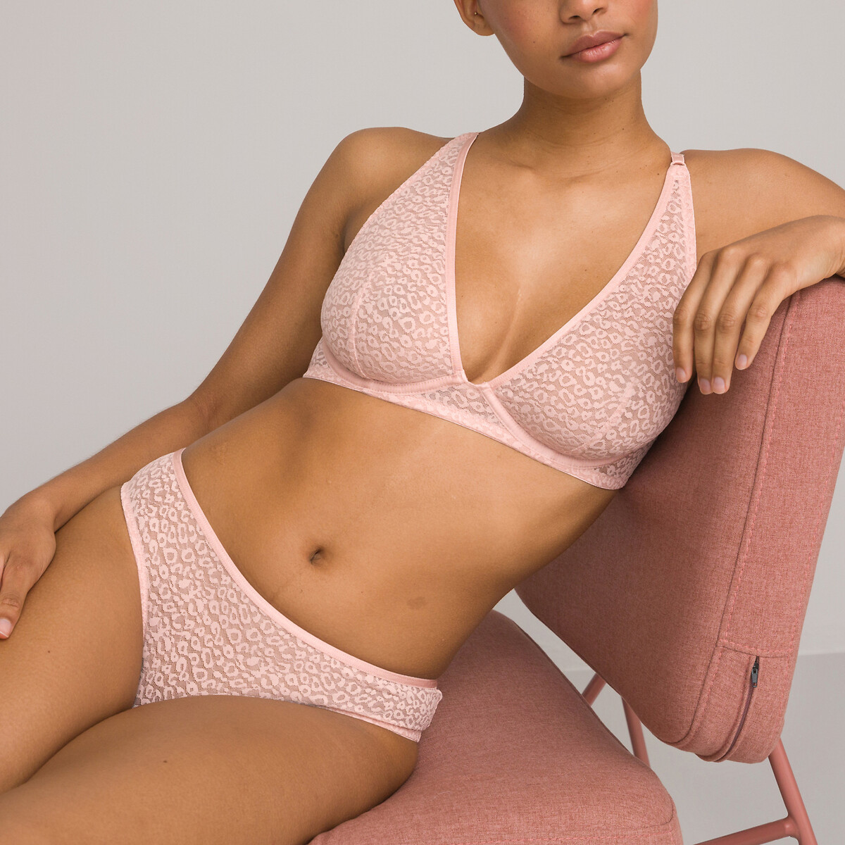 COLEÇÕES LA REDOUTE<br>Sutiã Foulard com aro flexível, Leoflex