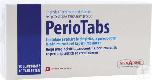 NitrAdine PerioTabs 10 Comprimés + Container