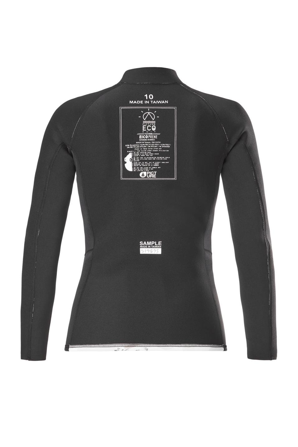 Picture WILL Front Zip 1.5 mm Top black Black