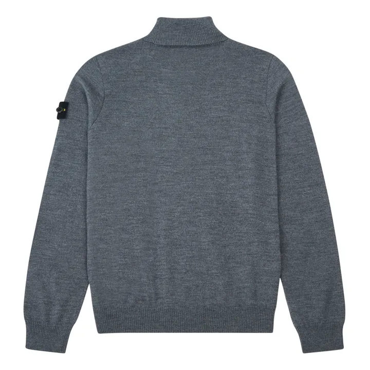 Stone Island Pull Col Cheminé | Gris