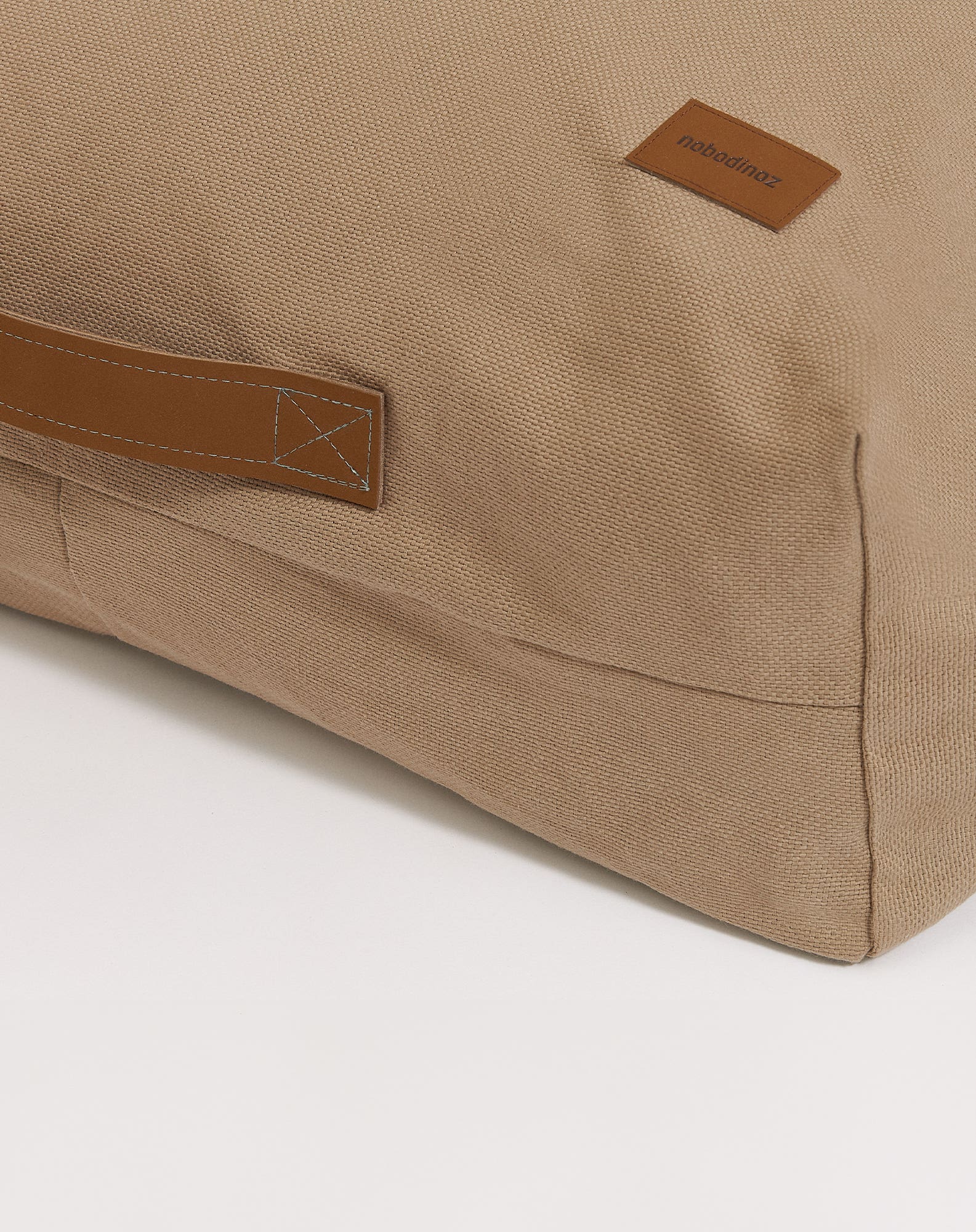 Pouf long - taille enfant - oasis | Marron