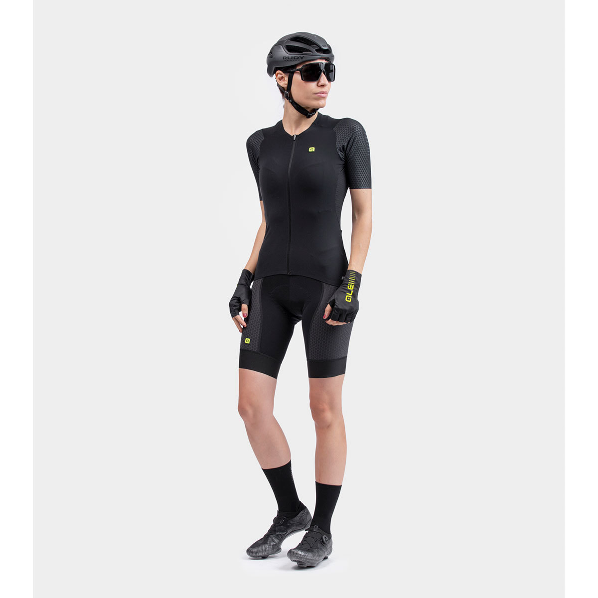 Ale R-EV1 Race Special Fietsshirt Korte Mouwen Zwart Dames