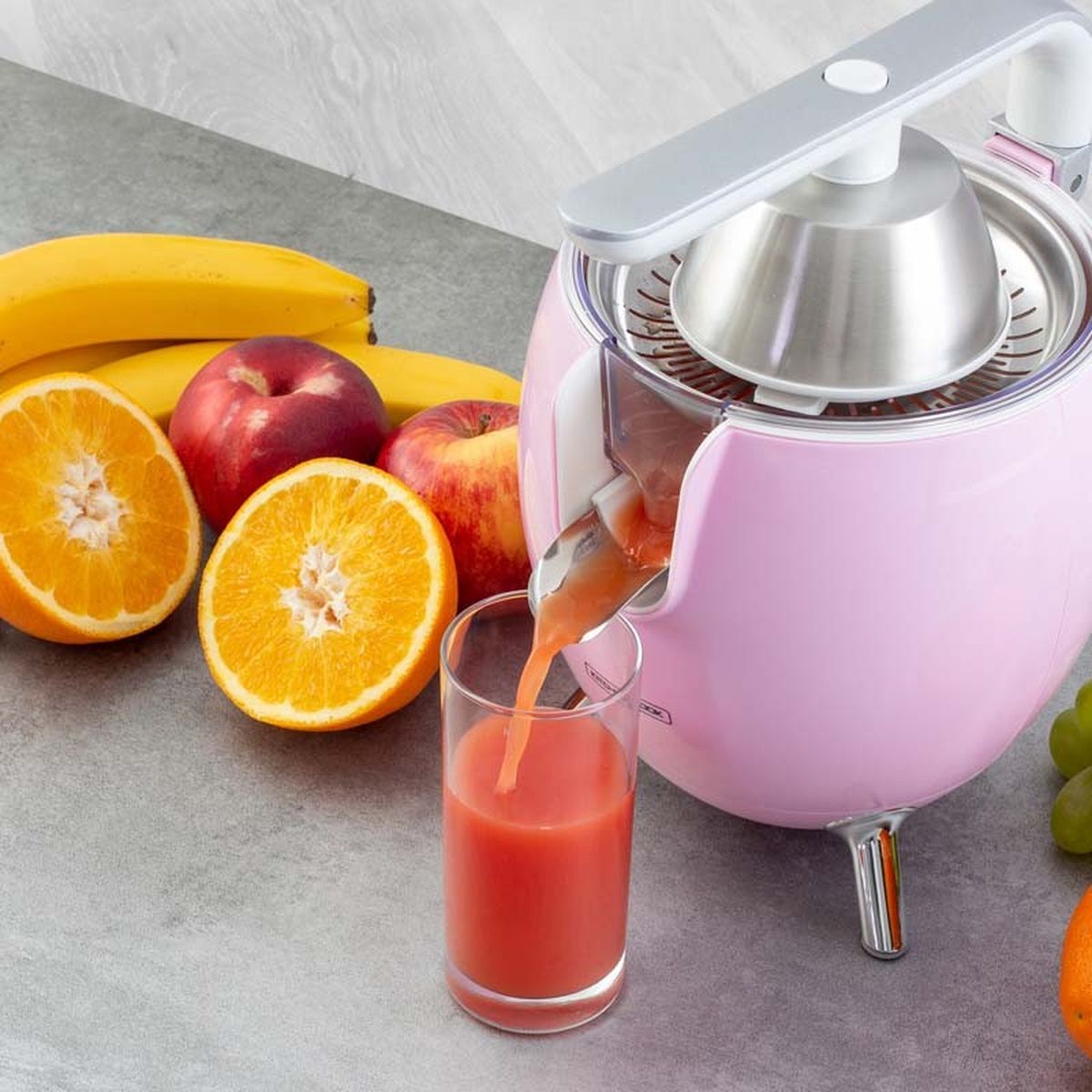 Kitchencook Presse agrume électrique Presspod 550 ml - Rose