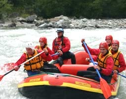 Rafting & Wildwasser auf der Gail in Kötschach-Mauthen