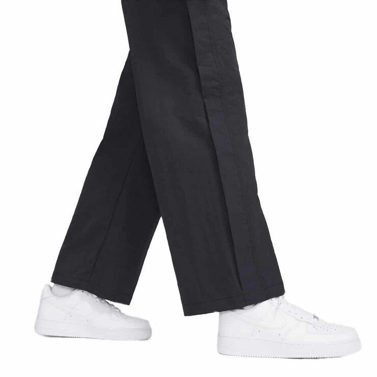 Nike sportswear icon clash woven wide Leg pants Black