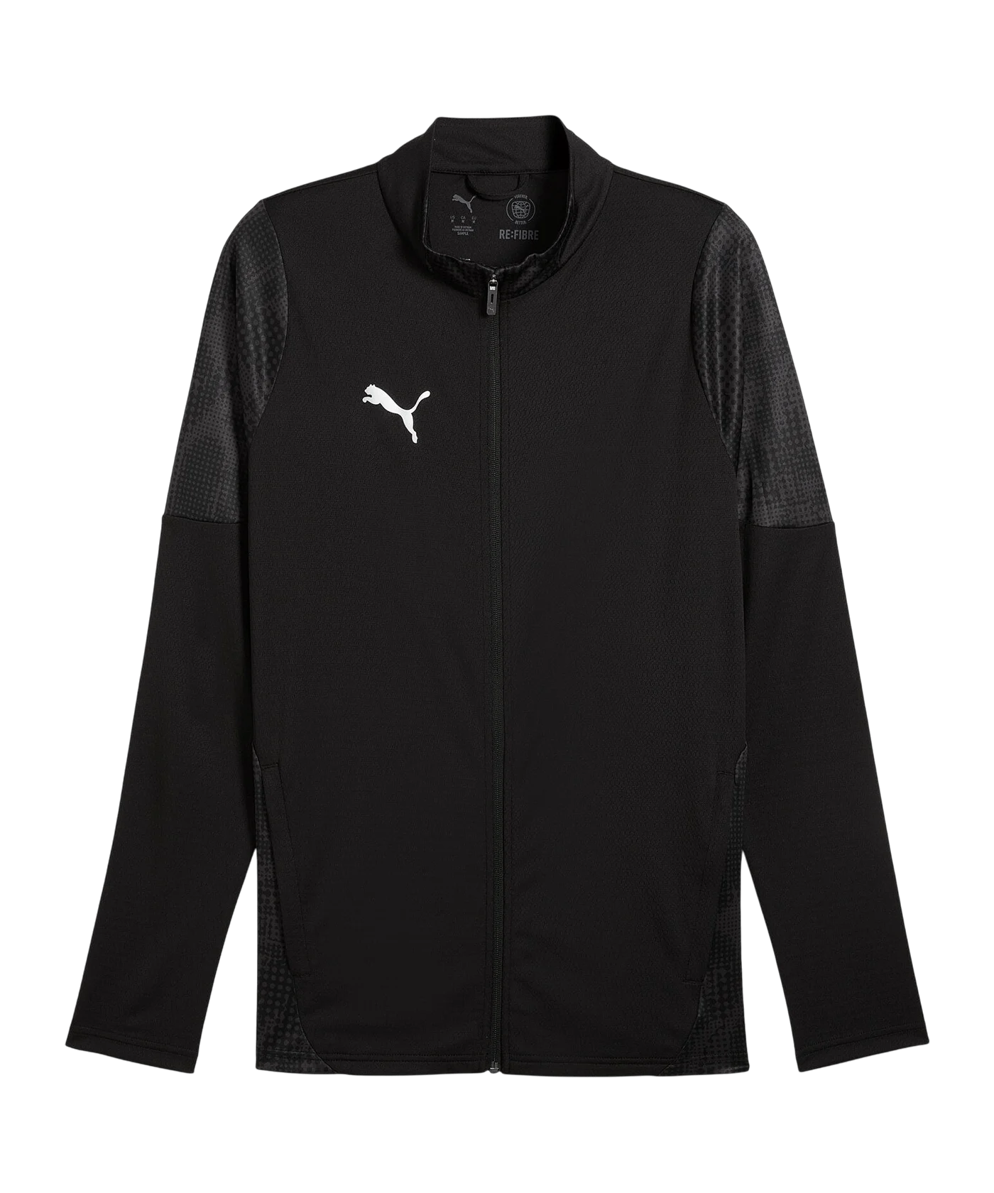 PUMA teamCUP Trainingsjacke Schwarz F03