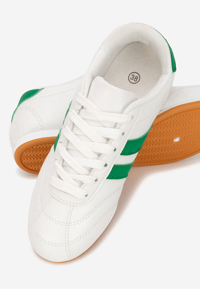 Baskets pour femme blancs Katlyna V4
