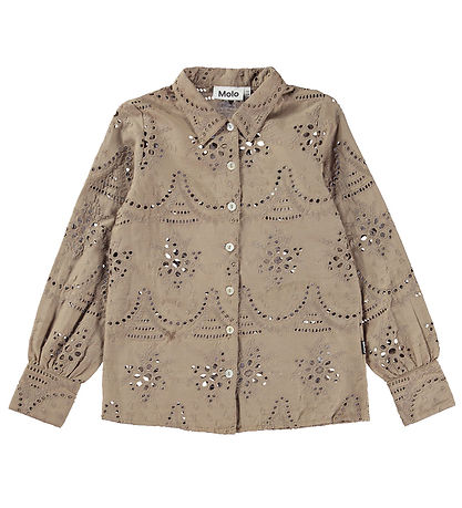 Molo Hemd - Runa - Motte Grey
