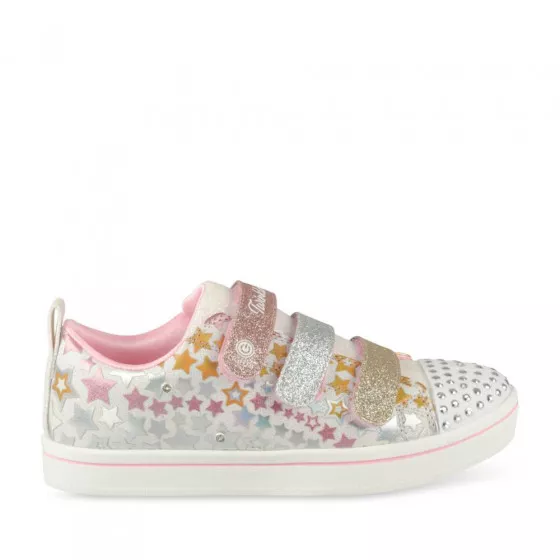 Baskets GRIS SKECHERS Sparkle Rayz Star Blast
