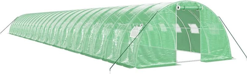Tuinkas - Ruim - Polyetheen - Staal Frame - UV-bestendig - Weerbestendig