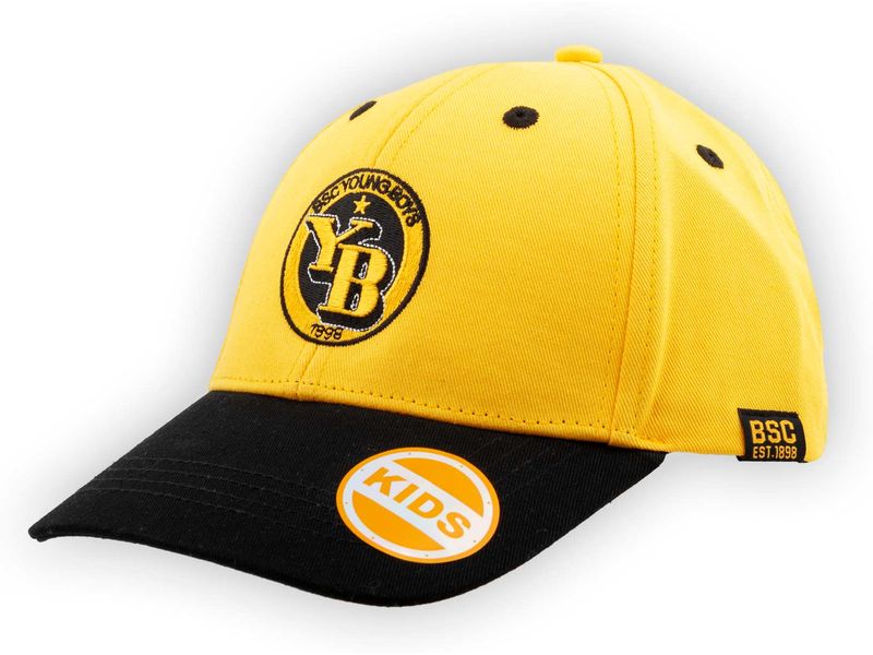 BSC Young Boys Cap Kids Gelb Offizielle Young Boys Cap