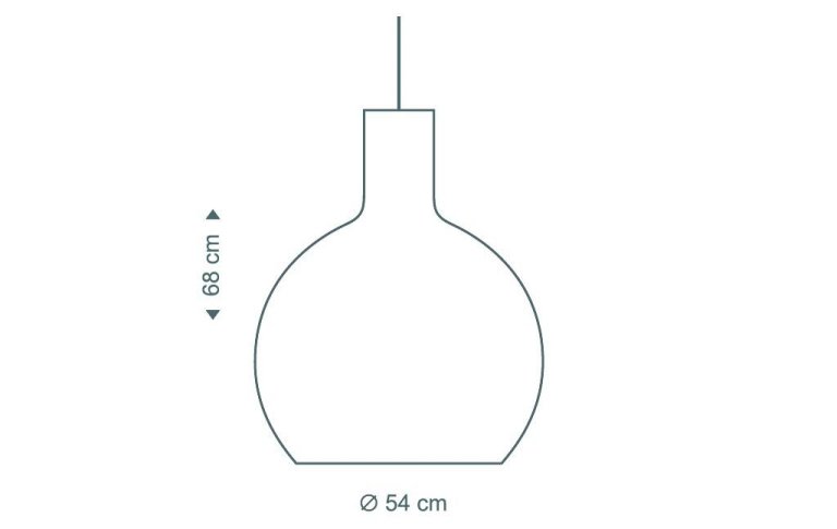 Secto Design Octo 4240 hanglamp Ø54 zwart