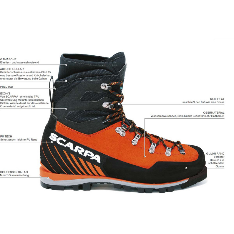 Scarpa Herren Mont Blanc Pro GTX Schuhe