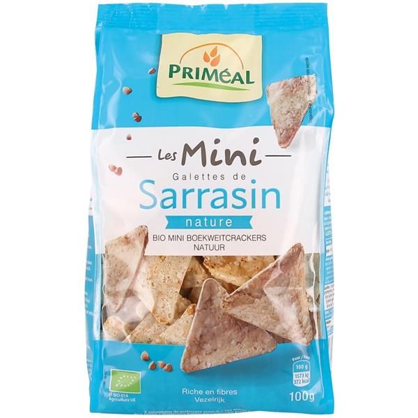 Mini Galates Sarraceno Bio Sem Glúten