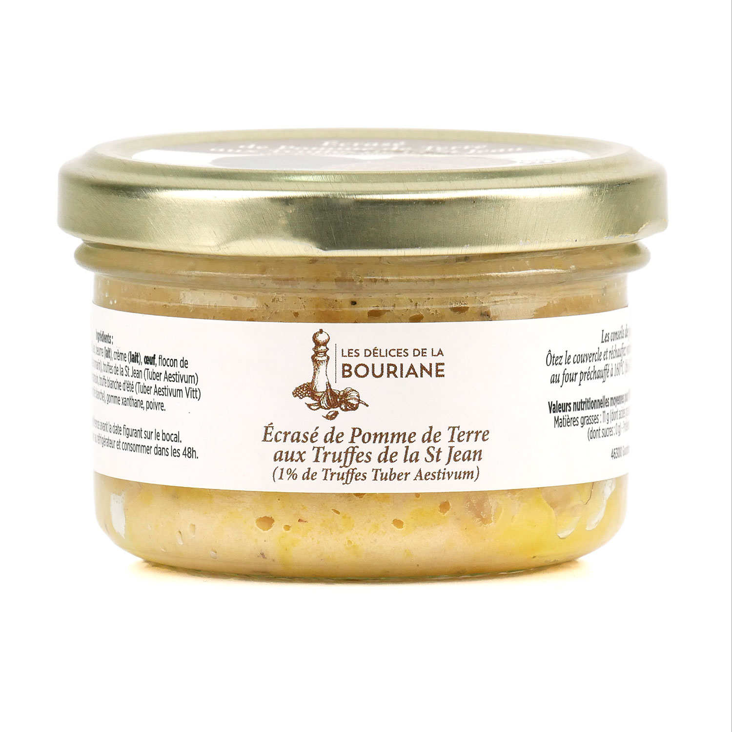 Ecrasé de pommes de terre aux truffes de la Saint-Jean