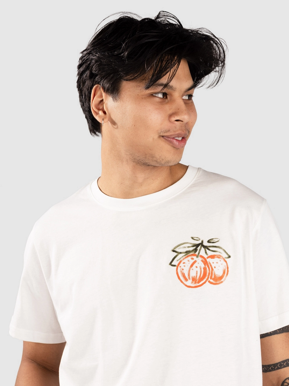 Solid SDPARGAV T-Shirt off white
