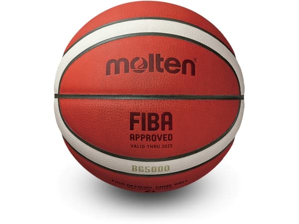 Basketball ball competition MOLTEN B6G5000 FIBA premium leather size 6