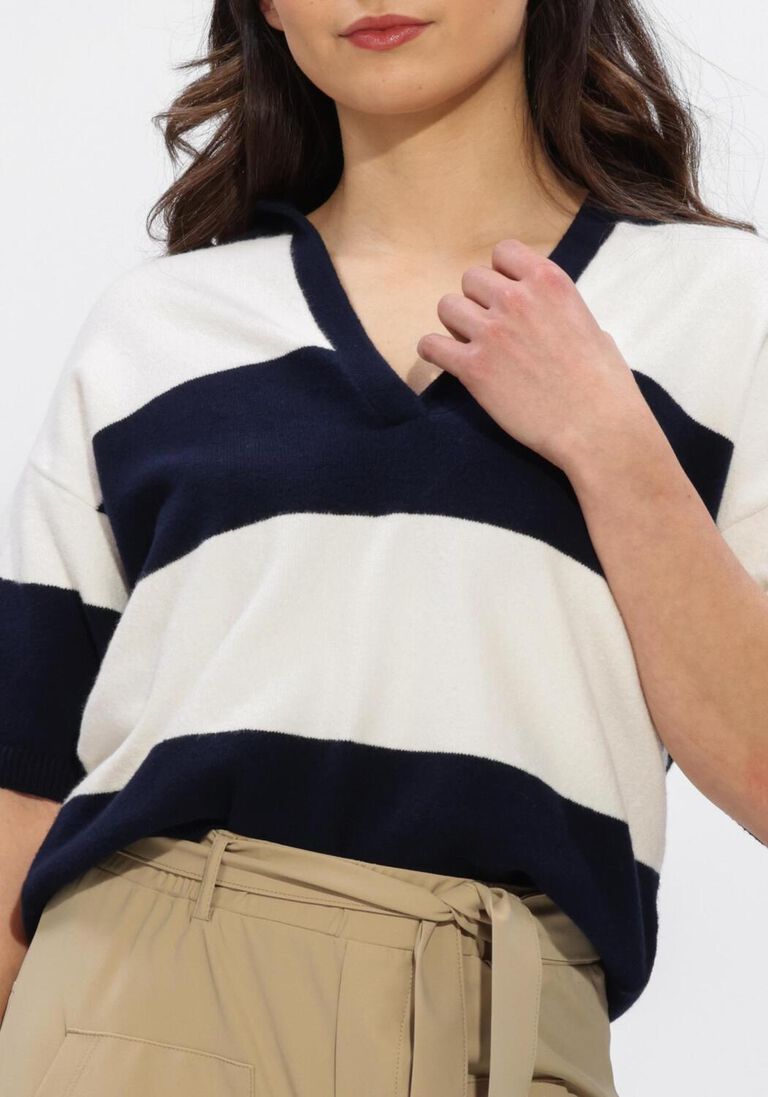 blauwe penn & ink tops & t-shirts jumper stripe