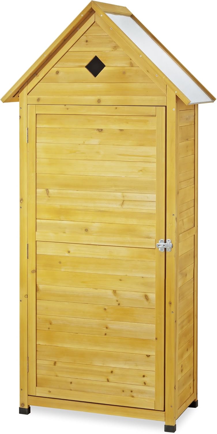 Merschbrock Trade GmbH großer Garten und Geräteschrank aus Holz