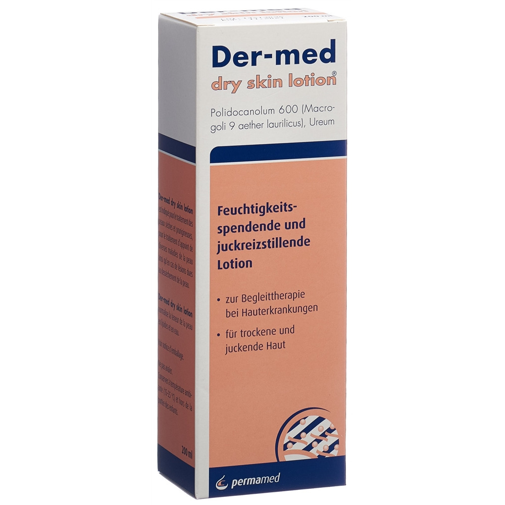 Der-med dry skin Lotion Lot Tb 200 ml