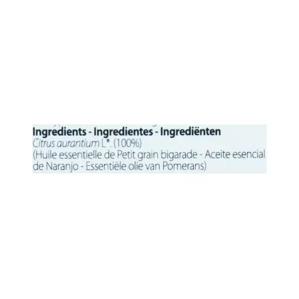Óleo Essencial de Petitgrain Bigarade Orgânico Pranarom 10ml