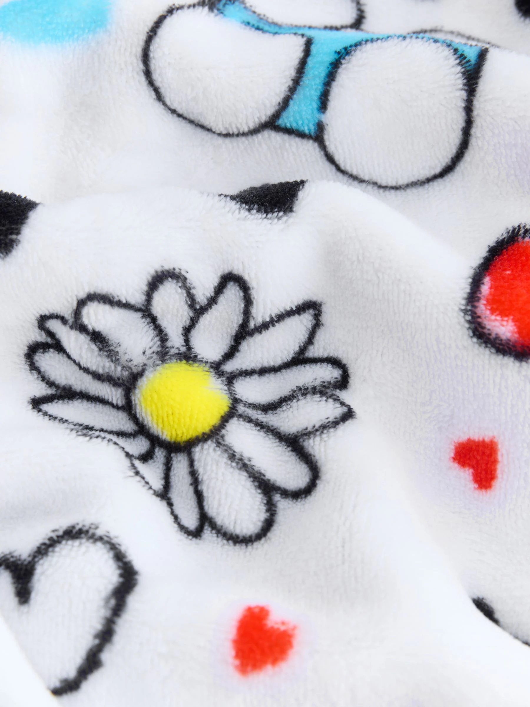 Wit - Hello Kitty Fleece Cropped Hooded Blanket Hoodie (3-16yrs)