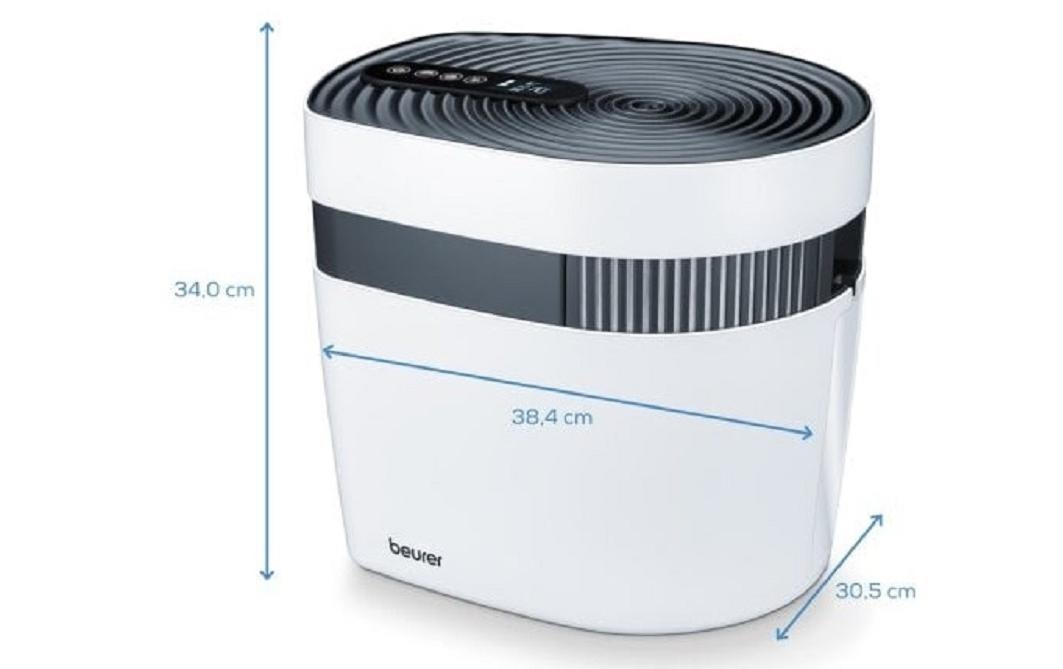 BEURER Luftbefeuchter »MK 500« 6 l Wassertank Abschaltautomatik, Nachtmodus, Timerfunktion