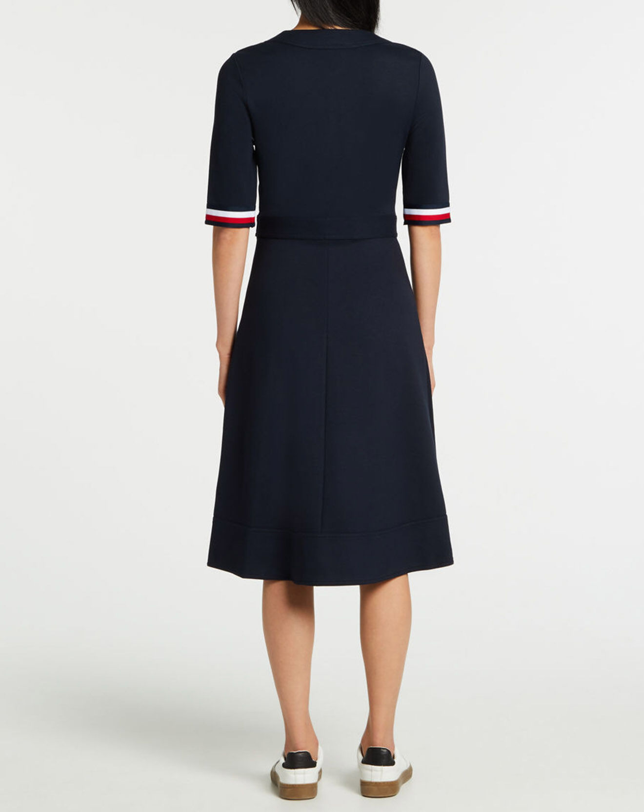 Tommy Hilfiger Robe Classique Flag bleu marine