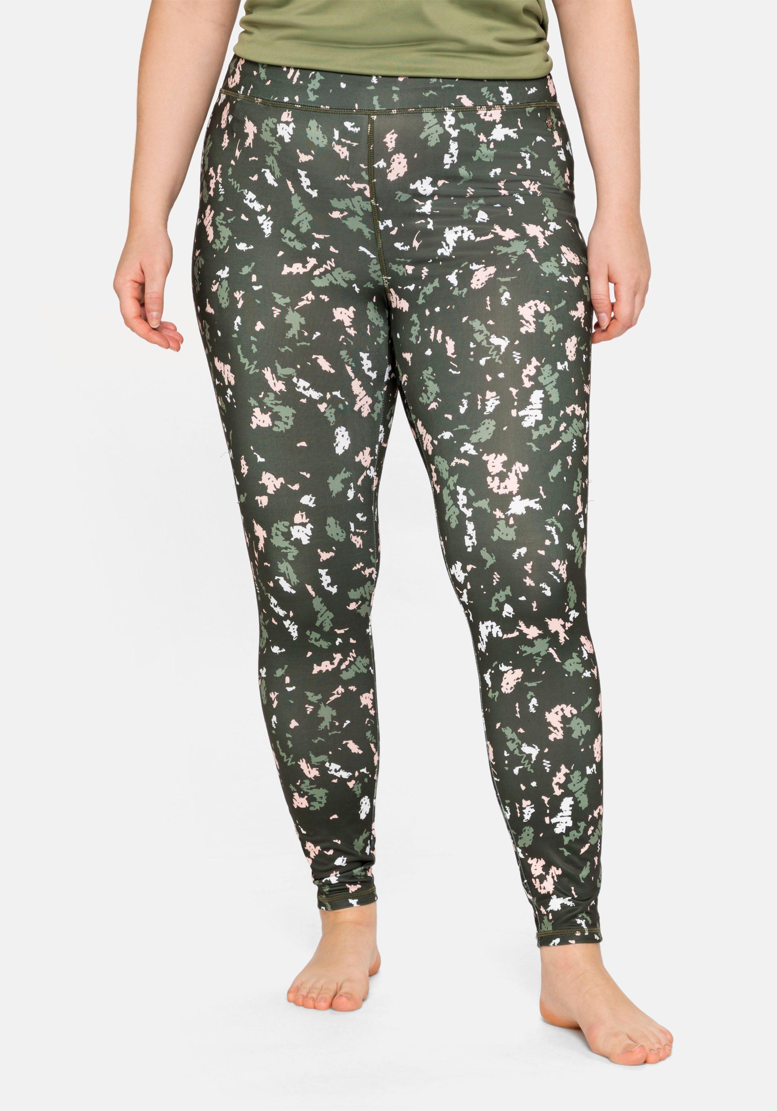 Funktionsleggings mit Alloverdruck