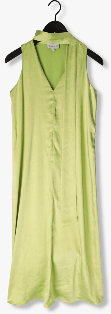 OMODA ATELIER groene omoda atelier maxi jurk x kae