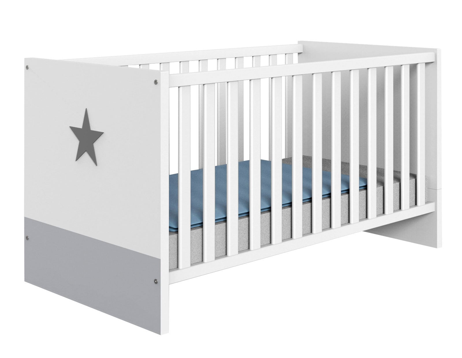 Babybett Rocky Liegefläche 70x140 cm