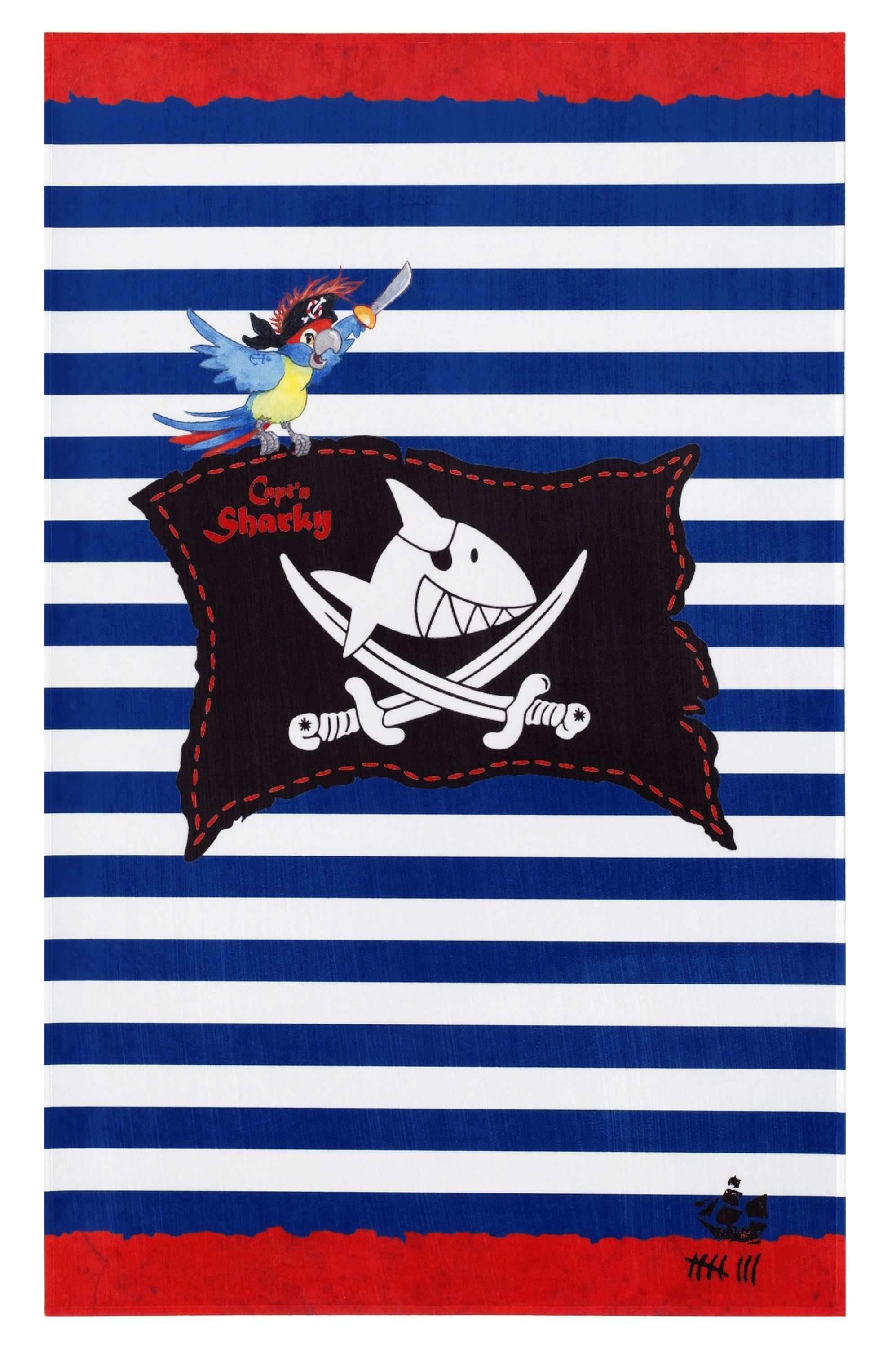 Teppich CAPT´N SHARKY 100 x 160 cm