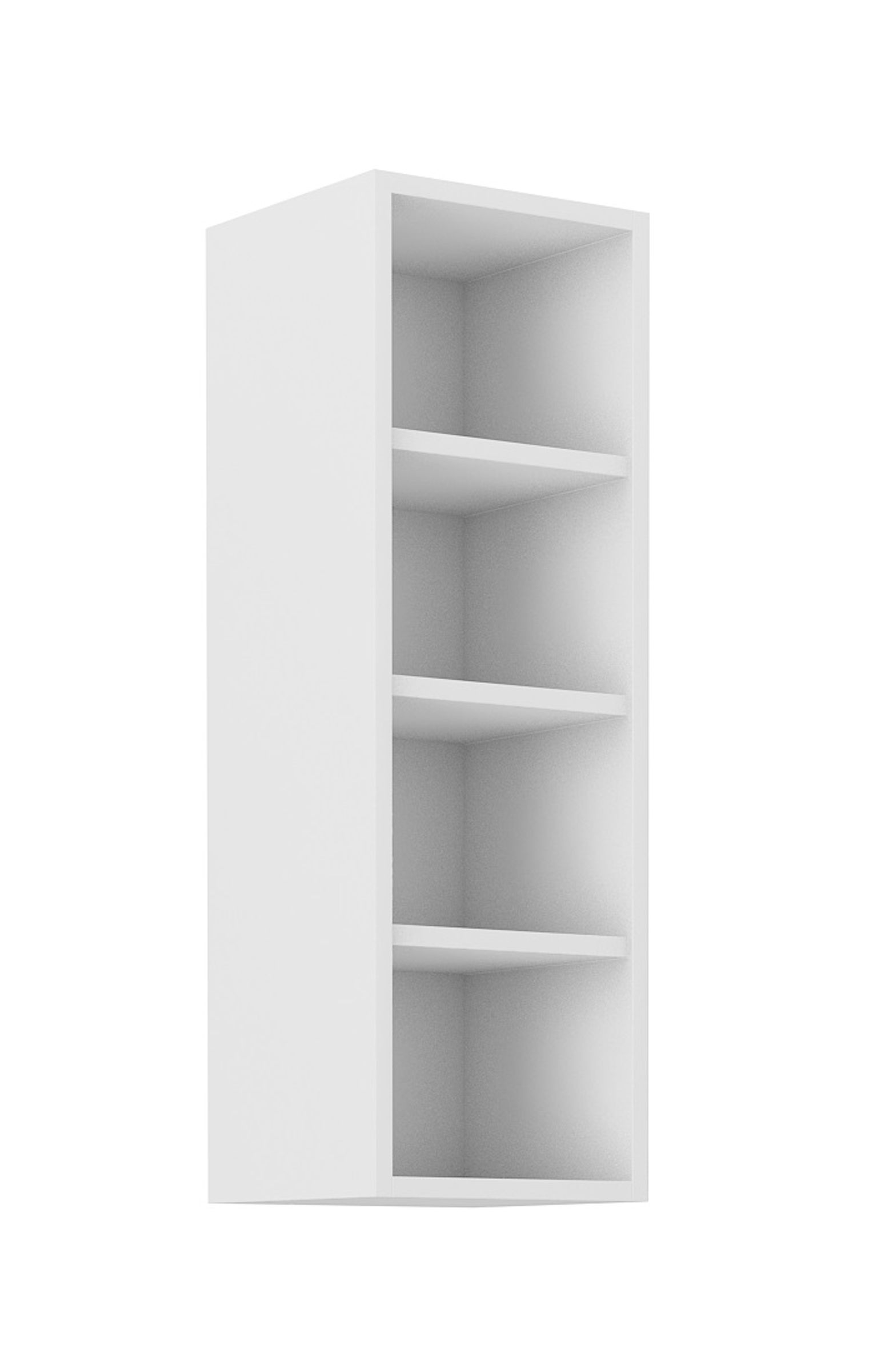 Hängeschrank Regal 30 Weiß Küchenzeile Küchenblock Küche Stilo Landhaus Höhe 90