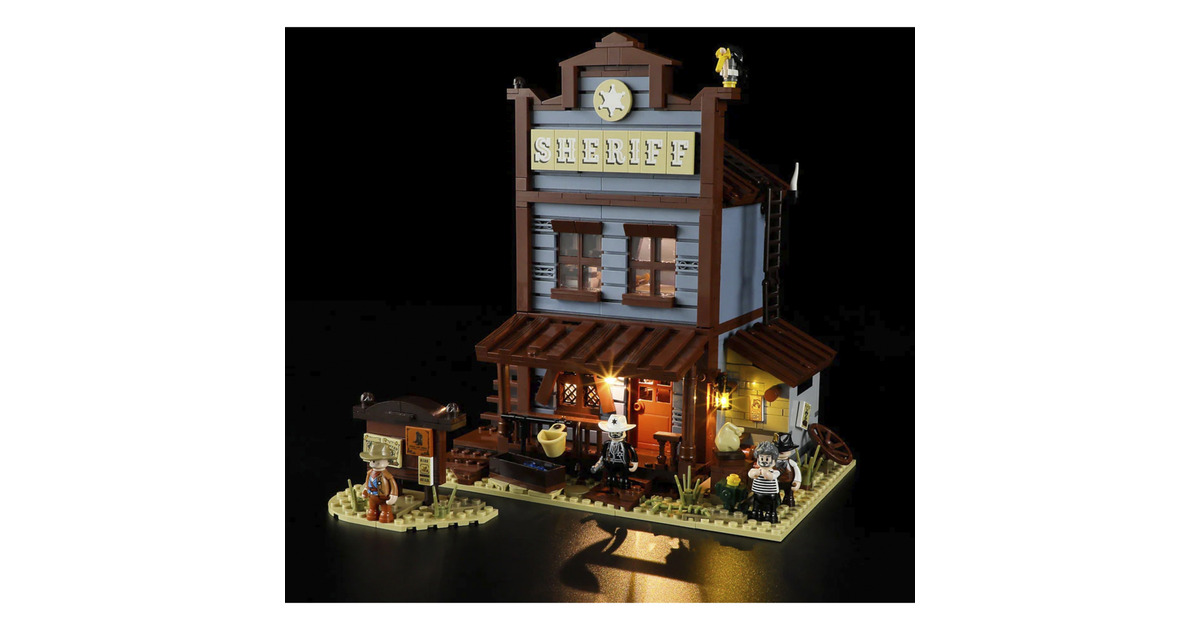 LumibricksThe Old West - Sheriff's Office Constructiespeelgoed  (F9026V2.0)