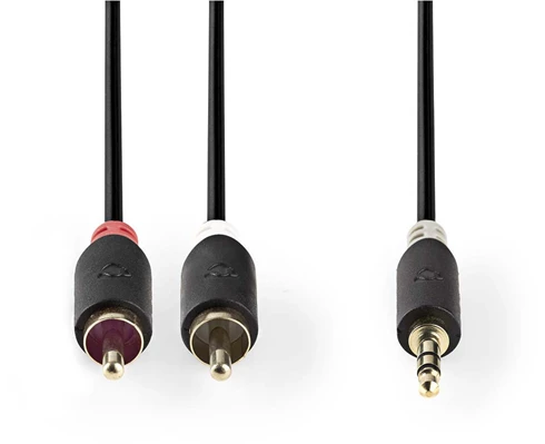 Nedis 3.5 mm Male  -  2x RCA Male 5 m