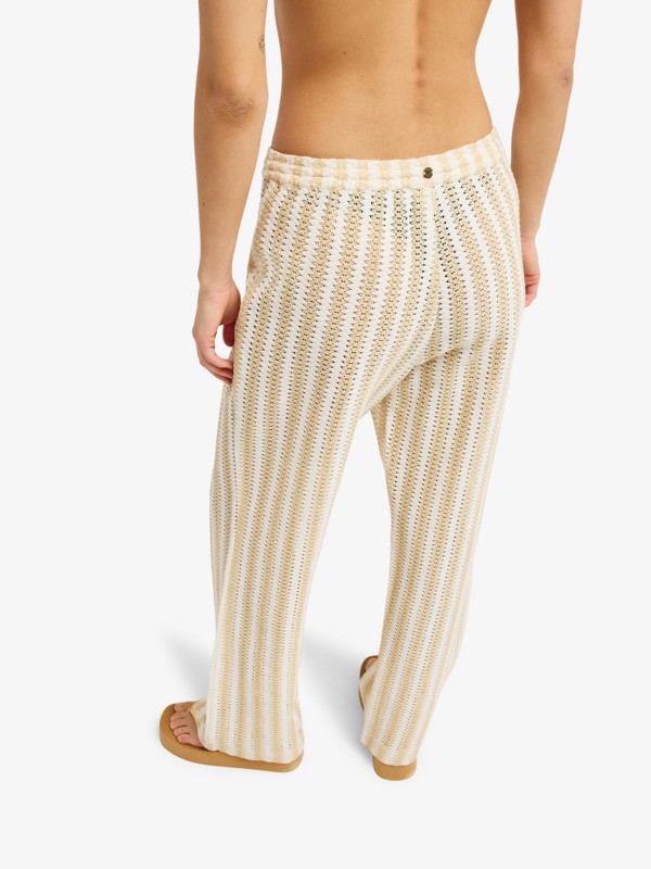 Moana Story Pantalon léger Beige Femme