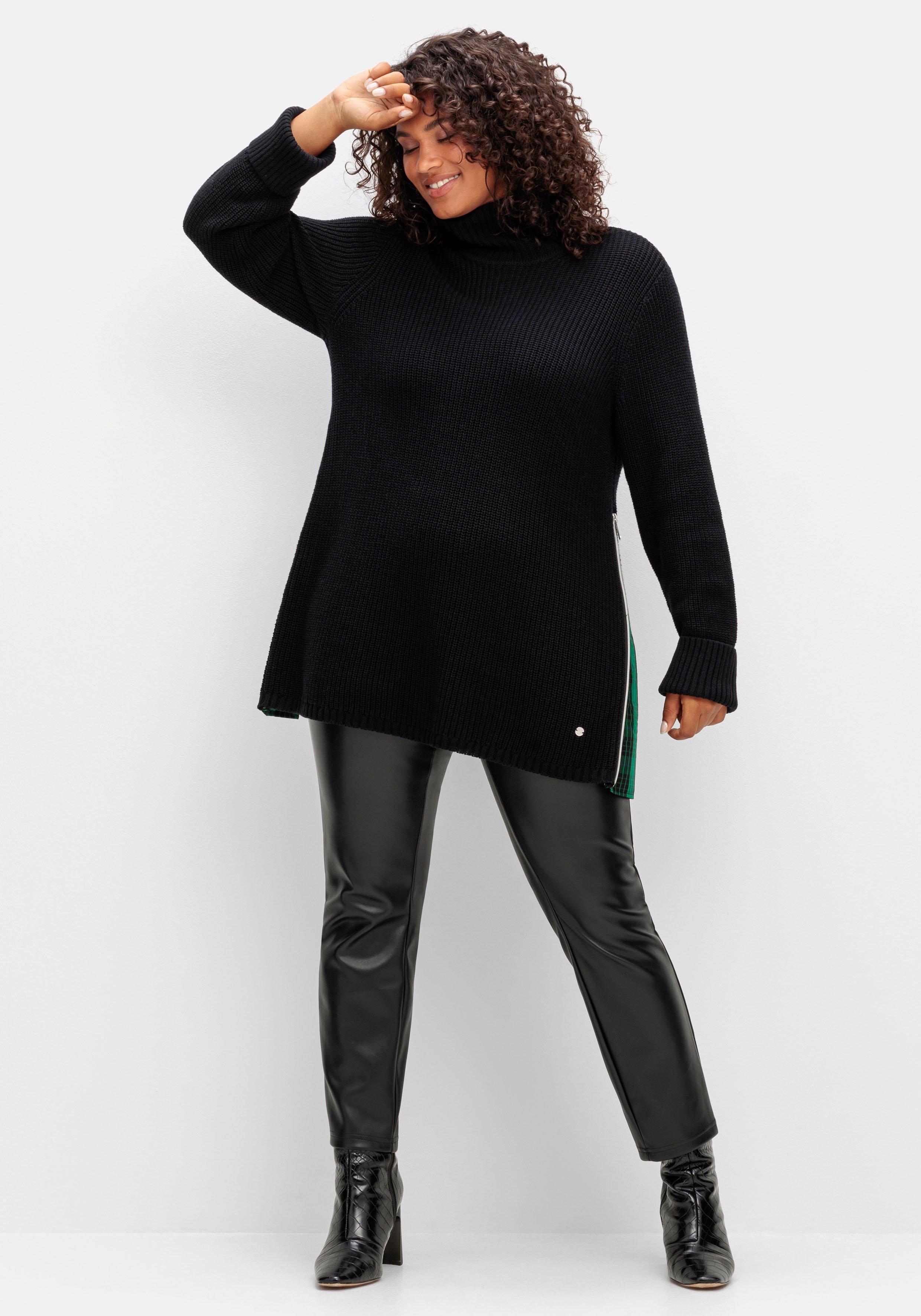 Leggings mit glänzender Beschichtung